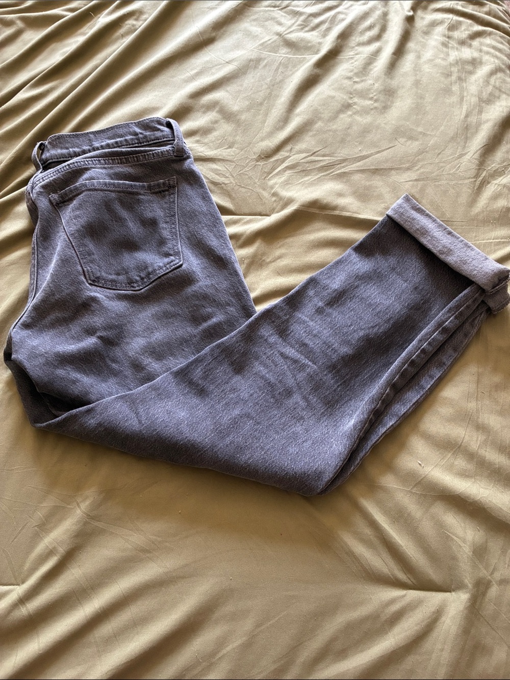 Old Navy Straight-Leg Jeans in Faded Purple